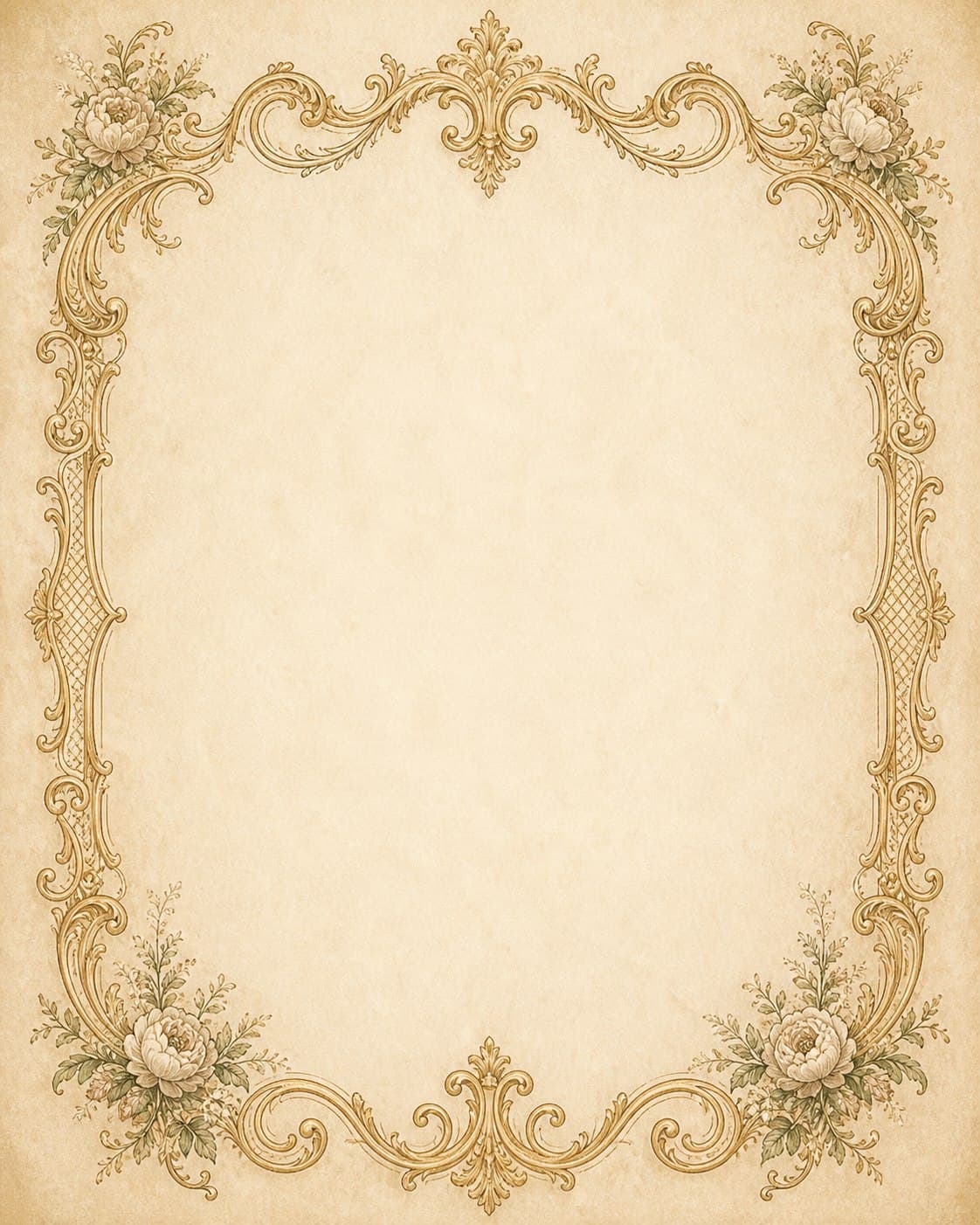 Prévia real do template Castelo europeu